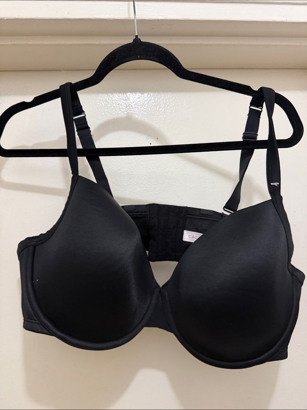 Cacique Black Smooth T-Shirt Bra